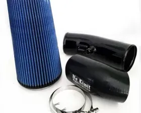 No Limit Fabrication 6.7 Cold Air Intake 2011-2016 Ford Super Duty Power Stroke Black Oiled Filter Stage 2