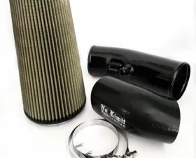 No Limit Fabrication 6.7 Cold Air Intake 2011-2016 Ford Super Duty Power Stroke Black PG7 Filter Stage 2