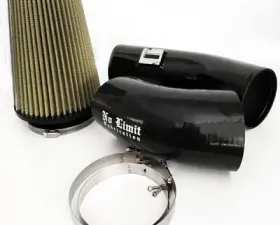 No Limit Fabrication 6.7 Cold Air Intake 2011-2016 Ford Super Duty Power Stroke Black PG7 Filter Stage 1
