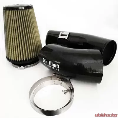 No Limit Fabrication 6.7 Cold Air Intake 2011-2016 Ford Super Duty Power Stroke Black PG7 Filter Stage 1 - 67CAIBP1