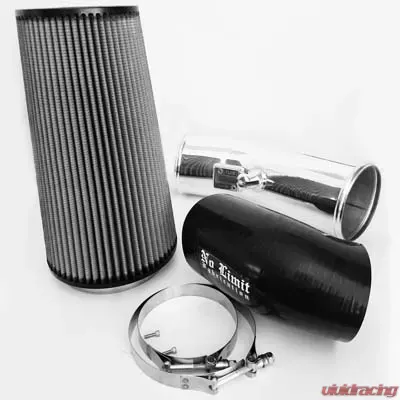 No Limit Fabrication 6.7 Cold Air Intake 2011-2016 Ford Super Duty Power Stroke Polished Dry Filter Stage 2 - 67CAIPD