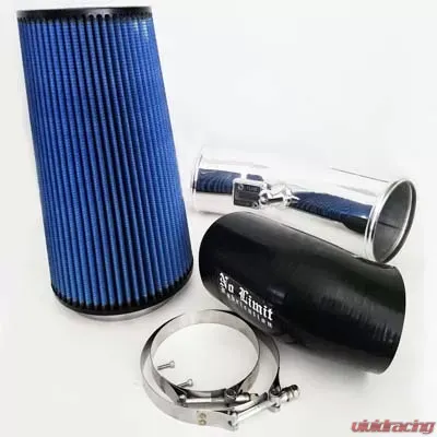 No Limit Fabrication 6.7 Cold Air Intake 2011-2016 Ford Super Duty Power Stroke Polished Oiled Filter Stage 2 - 67CAIPO