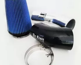 No Limit Fabrication 6.7 Cold Air Intake 2011-2016 Ford Super Duty Power Stroke Polished Oiled Filter Stage 1