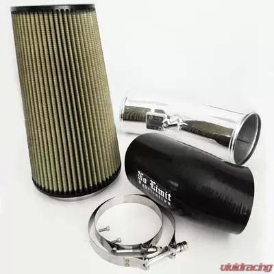 No Limit Fabrication 6.7 Cold Air Intake 2011-2016 Ford Super Duty Power Stroke Polished PG7 Filter Stage 2 - 67CAIPP