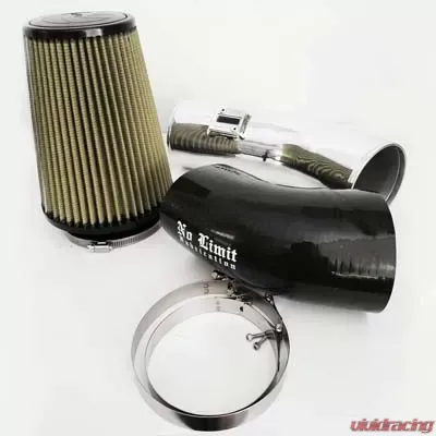 No Limit Fabrication 6.7 Cold Air Intake 2011-2016 Ford Super Duty Power Stroke Polished PG7 Filter Stage 1 - 67CAIPP1