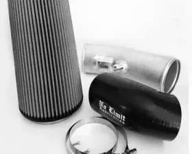 No Limit Fabrication 6.7 Cold Air Intake 2011-2016 Ford Super Duty Power Stroke Raw Dry Filter Stage 1