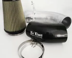 No Limit Fabrication 6.7 Cold Air Intake 2011-2016 Ford Super Duty Power Stroke Raw PG7 Filter Stage 2