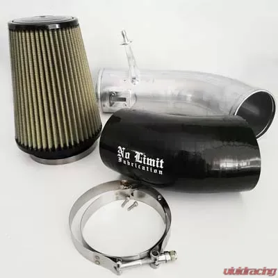 No Limit Fabrication 6.7 Cold Air Intake 2011-2016 Ford Super Duty Power Stroke Raw PG7 Filter Stage 2 - 67CAIRP