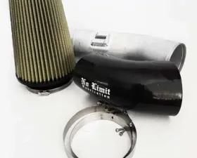 No Limit Fabrication 6.7 Cold Air Intake 2011-2016 Ford Super Duty Power Stroke Raw PG7 Filter Stage 1
