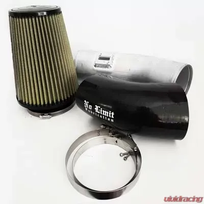 No Limit Fabrication 6.7 Cold Air Intake 2011-2016 Ford Super Duty Power Stroke Raw PG7 Filter Stage 1 - 67CAIRP1