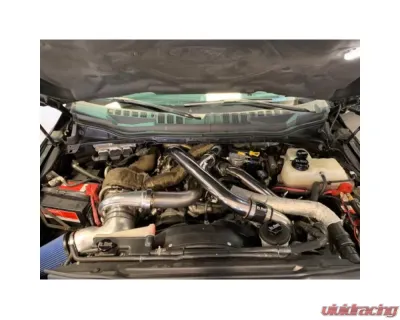 No Limit Fabrication 6.7 Polished Stainless Intake Piping Kit Ford 2011-2014 - 67TPKP1114