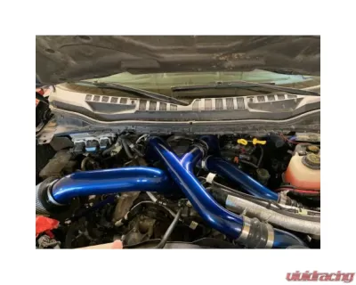 No Limit Fabrication 6.7 Polished Stainless Intake Piping Kit Ford 2011-2014 - 67TPKP1114