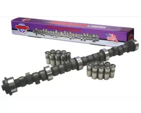 Howards Cams Hydraulic Flat Tappet American Muscle Camshaft & Lifter Kit; 1967 - 1990 Oldsmobile 260-455 800 to 4200 CL517771-09
