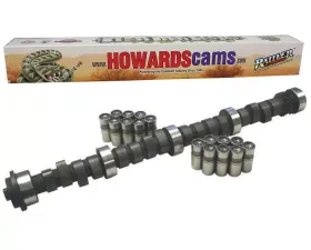 Howards Cams Hydraulic Flat Tappet Big Daddy Rattler Camshaft & Lifter Kit; 1967 - 1990 Oldsmobile 260-455 2400 to 5600 CL518101-09