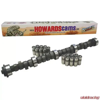 Howards Cams Hydraulic Flat Tappet Big Daddy Rattler Camshaft & Lifter Kit; 1967 - 1990 Oldsmobile 260-455 2400 to 5600 CL518101-09 - CL518101-09