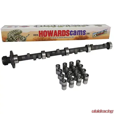 Howards Cams Hydraulic Flat Tappet Big Daddy Rattler Camshaft & Lifter Kit; 1968 - 1984 Cadillac 368, 425, 472, 500 2400 to 6200 CL528101-09 - CL528101-09
