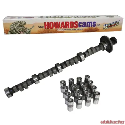 Howards Cams Hydraulic Flat Tappet Big Daddy Rattler Camshaft & Lifter Kit; 1967 - 1976 Buick 400, 430, 455 2400 to 6200 CL558101-09 - CL558101-09