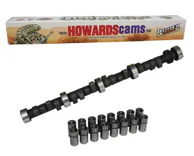 Howards Cams Hydraulic Flat Tappet Big Daddy Rattler Camshaft & Lifter Kit; 1959 - 1980 Chrysler 383-440 2400 to 6400 CL728081-09