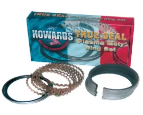 Howards Cams True Seal Piston Ring Set; 4.155 1.5mm 1.5mm 3mm Plasma Moly HRC4850-4155-5