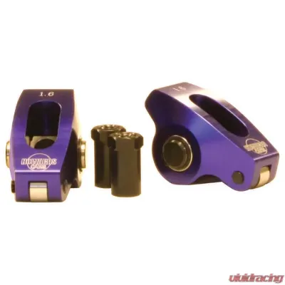 Howards Cams Full Roller Rocker Arms; Chevy 265-400 1.30 3/8 Billet Aluminum 90068 - 90068