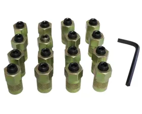 Howards Cams Rocker Arm Nuts; 3/8 Polylock 92140