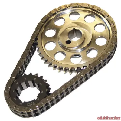 Howards Cams Double Roller Timing Chain Set; Ford 302 / 351W 9-Keyway 94312-5 - 94312-5