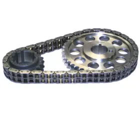 Howards Cams Double Roller Timing Chain Set; 1955 - 1979 Pontiac 326-455 9-Keyway 94345