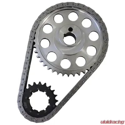 Howards Cams Double Roller Timing Chain Set; 1972 - 2002 Ford 302/351W 9-Keyway 94712 - 94712