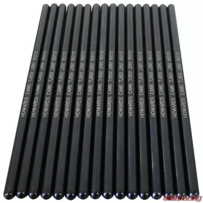 Howards Cams Swedged End Pushrod Kit; 5/16 7.950 .080 Wall 95013 - 95013