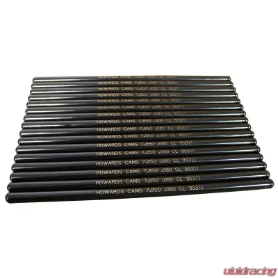 Howards Cams 210 Swedged End Pushrod Kit; 5/16 7.850 .080 Wall 95311-16 - 95311-16