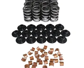 Howards Cams Electro Polished Performance Single with Damper Valve Spring & Retainer Kit; 1.550 7 Degree 98612-K31