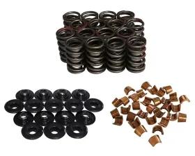 Howards Cams Stock Diameter Performance Dual with Damper Valve Spring & Retainer Kit; 1.514 10 Degree 98636-K32