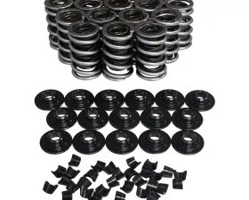 Howards Cams Electro Polished Performance Dual with Damper Valve Spring & Retainer Kit; 1.539 10 Degree 98652-K12