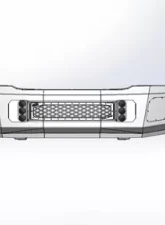 Flog Industries 03-07 Silverado 2500/3500 Front Bumper                                     - FISD-C2535-0307F - Image 2