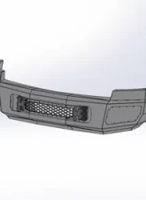 Flog Industries 08-10 Silverado 2500/3500 Front Bumper with Sensors                                     - FISD-C2535-0810F-s - Image 3