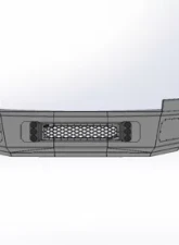 Flog Industries 08-10 Silverado 2500/3500 Front Bumper with Sensors                                     - FISD-C2535-0810F-s - Image 2