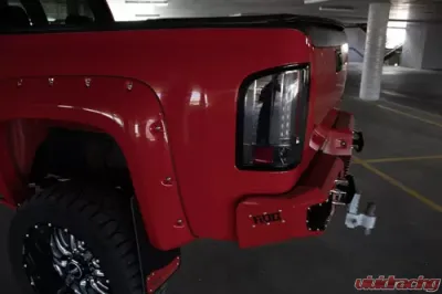 Flog Industries 08-10 Silverado 2500/3500 Rear Bumper with Sensors - FISD-C2535-0810R-s