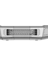 Flog Industries 15-19 Silverado 2500/3500 Front Bumper with Sensors                                     - FISD-C2535-1519F-s - Image 4