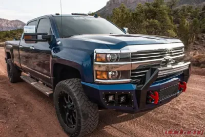 Flog Industries 15-19 Silverado 2500/3500 Front Bumper with Sensors - FISD-C2535-1519F-s