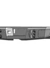 Flog Industries 15-19 Silverado 2500/3500 Rear Bumper with Sensors                                     - FISD-C2535-1519R-s - Image 2