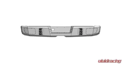 Flog Industries 03-05 RAM 2500-3500 Rear Bumper - FISD-D2535-0305R