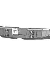 Flog Industries 06-09 RAM 2500-3500 Rear Bumper                                     - FISD-D2535-0609R - Image 2