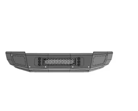 Flog Industries 10-18 RAM 4500-5500 Front Bumper with Sensors