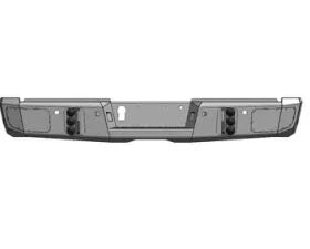 Flog Industries 11-16 Ford F-250/F-350 Rear Bumper with Sensors