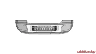 Flog Industries 15-19 Sierra 2500/3500 Front Bumper with Sensors - FISD-G2535-1519F-s