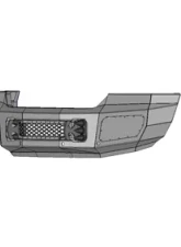 Flog Industries 15-19 Sierra 2500/3500 Front Bumper with Sensors                                     - FISD-G2535-1519F-s - Image 2