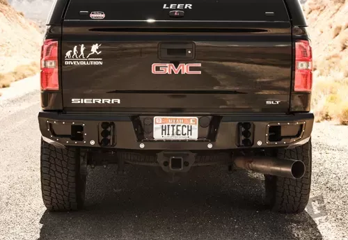 Flog Industries 15-19 Sierra 2500/3500 Rear Bumper with Sensors - FISD-G2535-1519R-s