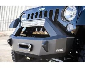 Flog Industries Front Stubby Bumper JK Wrangler 07-18