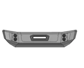 Flog Industries 07-18 Wrangler JK Front Stubby Winch Ready Bumper