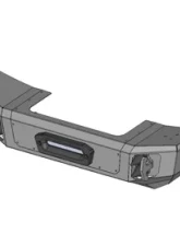 Flog Industries 07-18 Wrangler JK Front Stubby Winch Ready Bumper                                     - FISD-JJK-0718F-stby-WR - Image 2